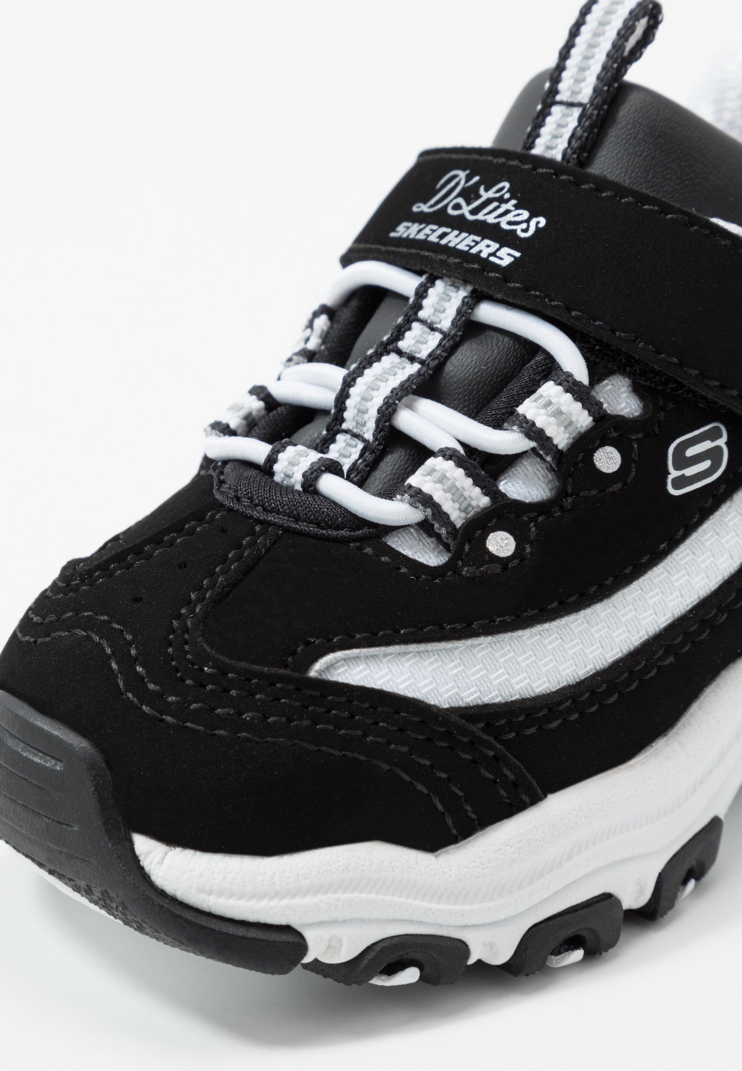 skechers d lites black