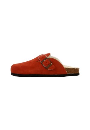 Pantuflas - terracota