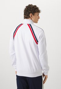 Sergio Tacchini GHIBLI TRACKTOP - Treningsjakke - white/maritime blue/adrenaline rush