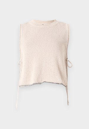 Pieces PCFARAH TIE - Top - sandshell