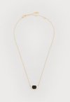 BOX STONE PENDANT - Nyaklánc - gold-coloured/jet