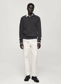 Mango Stickad tröja - anthracite