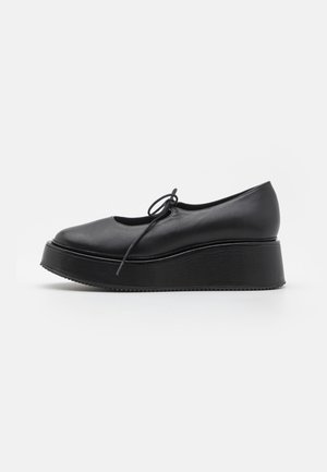 FABIANA  - Lace-up heels - black