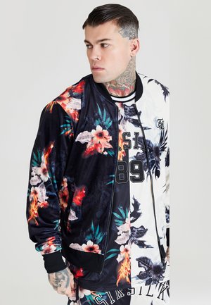 RETRO FIRE UNISEX - Blouson Bomber - black / ecru