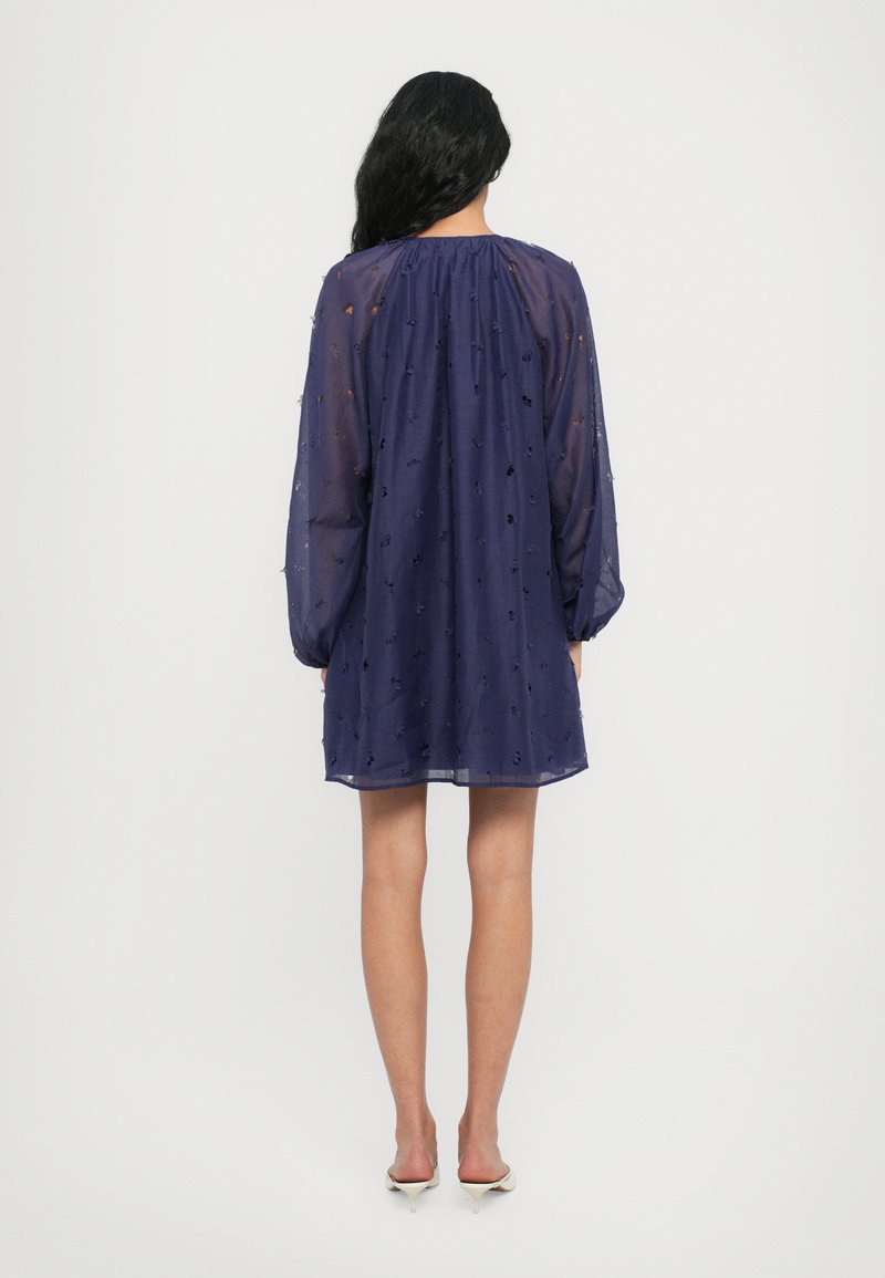 princess polly baby blue dress Raquel Bea Peasant Ankle Length Dress – Soler London