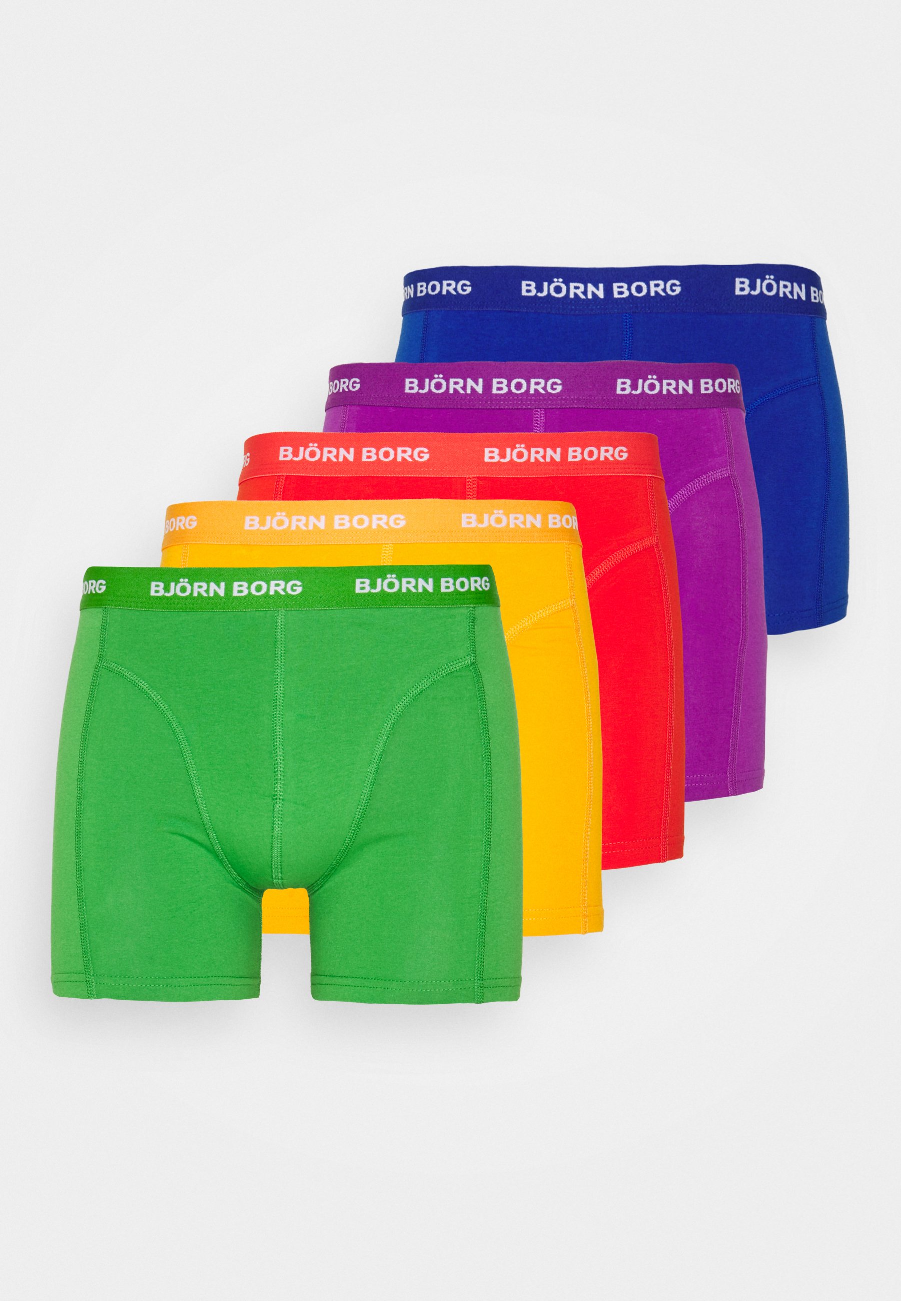 Björn Borg SAMMY SEASONAL SOLID 5 PACK - Pants - cherry tomato/red - Zalando .co.uk