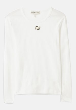 MUNTHE POTE - T-shirt à manches longues - white