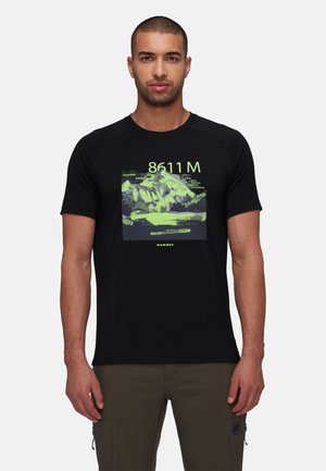 MOUNTAIN  - Sports T-shirt - black