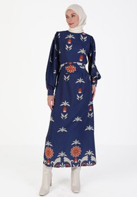 Modanisa Freizeitkleid - navy blue