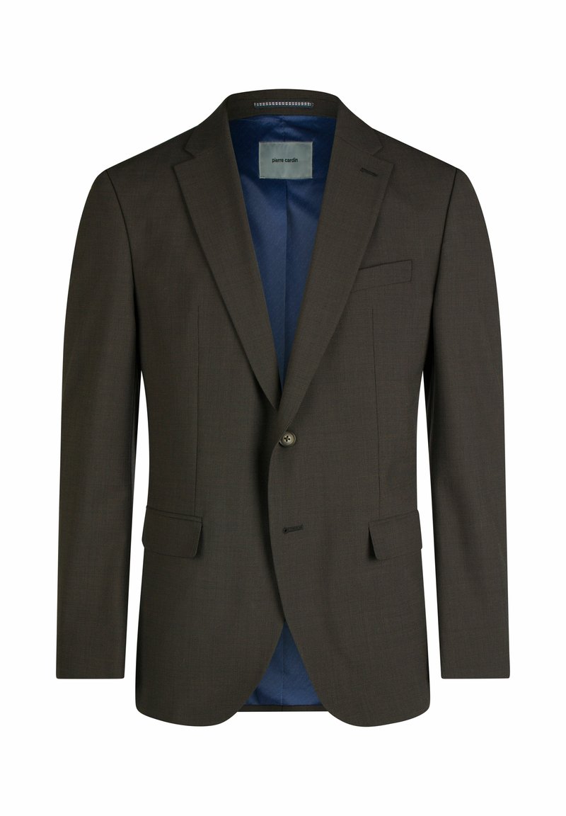 Blazer Vintage Pierre Cardin Marron Rayé - Taille 54 - Laine - Occasion Très Bon état