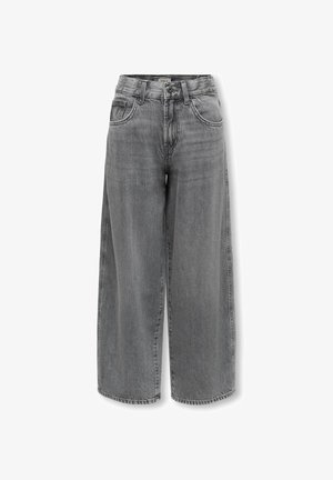 ONLY GIRLS, BARREL FIT JEANS KOGTAYLOR HIGH WAIST BARREL FIT JEANS - Relaxed fit jeans - medium grey denim