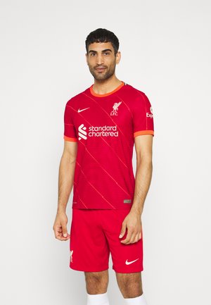 LIVERPOOL FC MNK DFADV MTCH JSY SS HM - Klubtrøjer - gym red/bright crimson/fossil