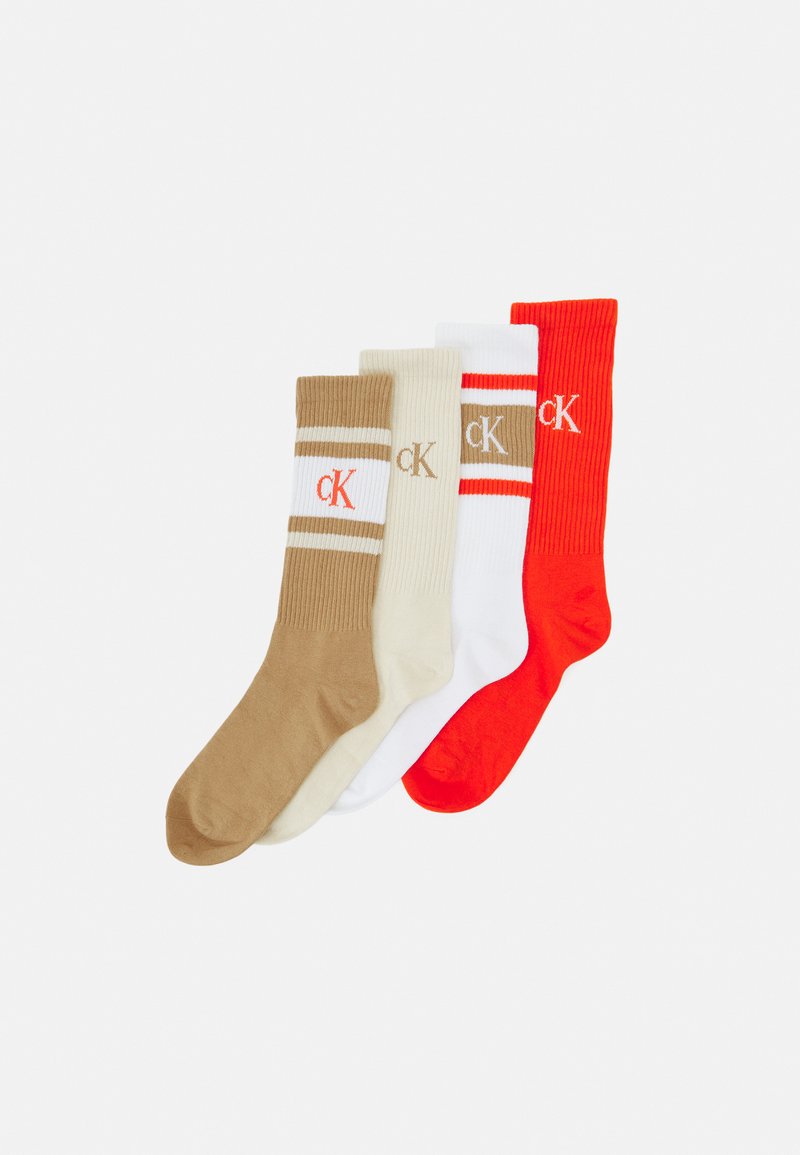 Calvin Klein Underwear MEN SPORT LOGO TIN GIFTBOX 4 PACK Socks