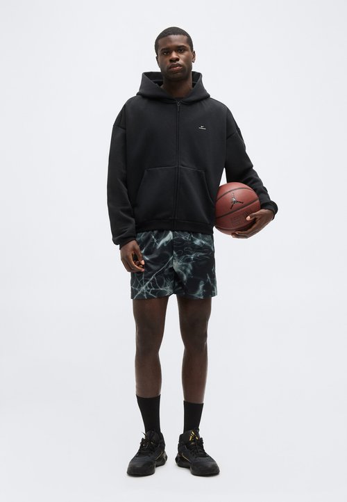 Nike STANDARD ISSUE ZIP-JACKET - Zip-up sweatshirt - black/pale ivory — foto 2
