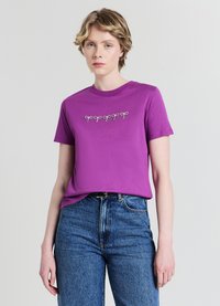 Calliope T-shirt con stampa - ciclamino