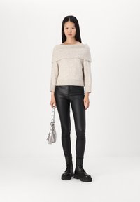 JJXX OFF SHOULDER - Pullover - fog
