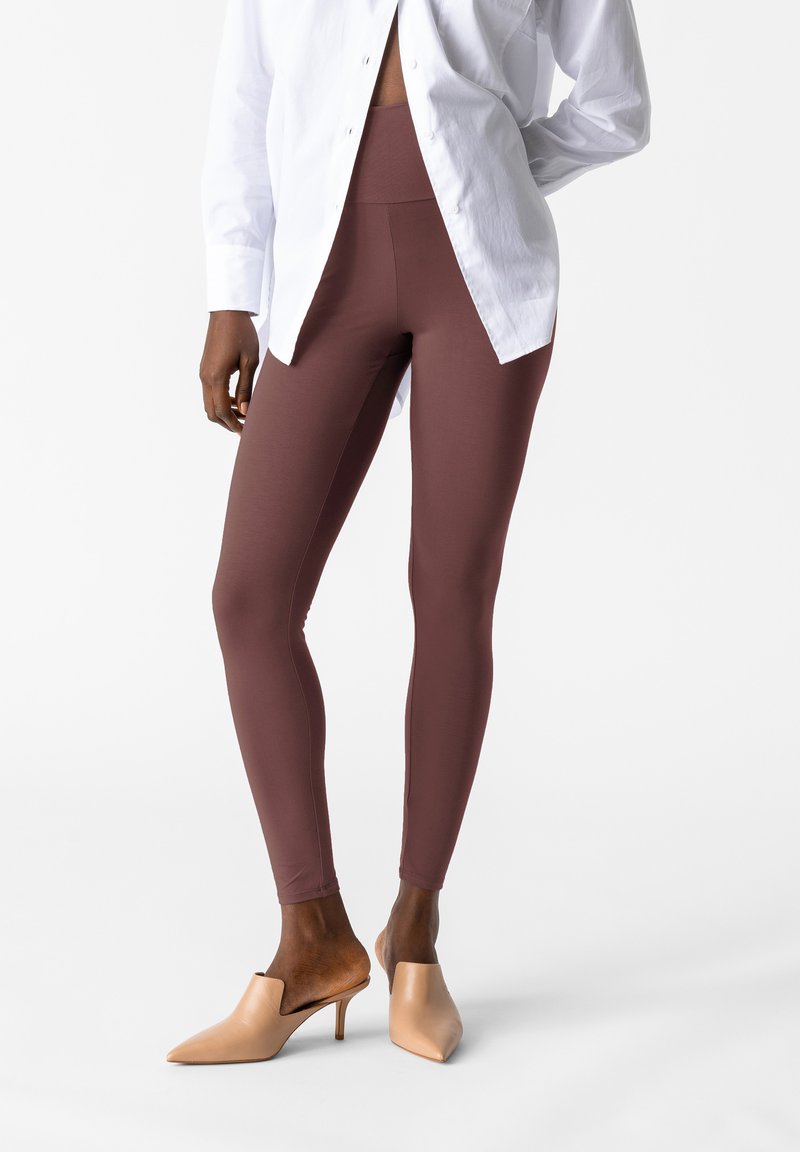 Les Lunes LUNA - Legging (type pantalon) - marron