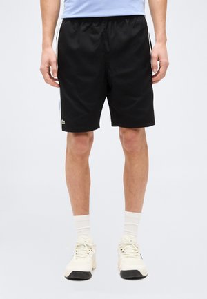 TENNIS SHORT BLOCK - Spordišortsid - black/aphylla/white