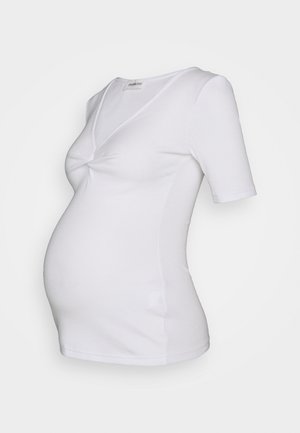 Even&Odd Maternity T-shirt basique - white