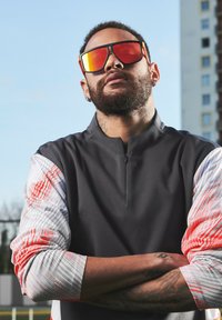 Puma INDIVIDUALCUP  - Langarmshirt - asphalt red blast