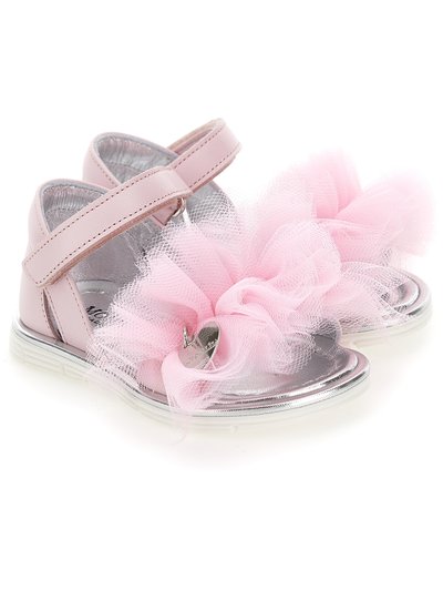 Monnalisa CON ROUCHES  - Sandali - rosa fairytale