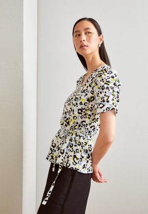 Marks & Spencer MOCK BLOUSE - Μπλούζα - blue