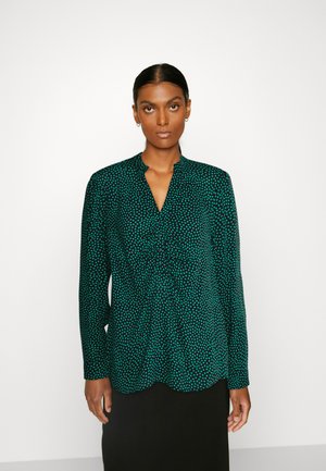 Freequent ADNEY - Blouse - black/pepper green
