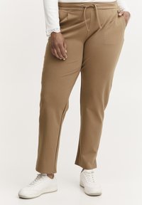 Fransa - STRETCH - Trousers - malt ball Thumbnail Image 1