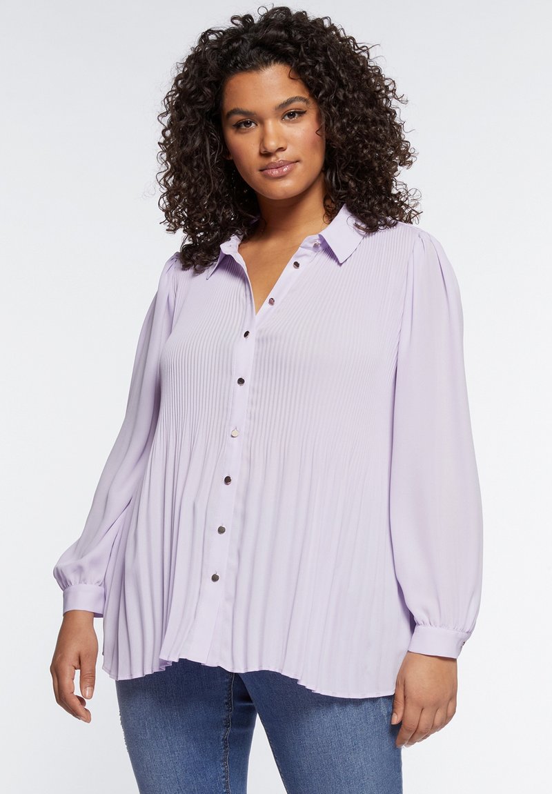 Fiorella Rubino Overhemdblouse paars