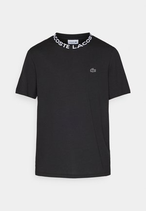 Lacoste Jednoduché tričko - black