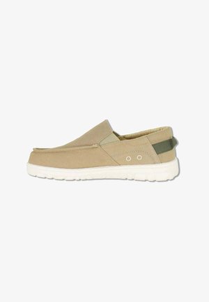 JEEP, MOCASSINI SAMOA SLIP ON BLU - Mocassini - beige