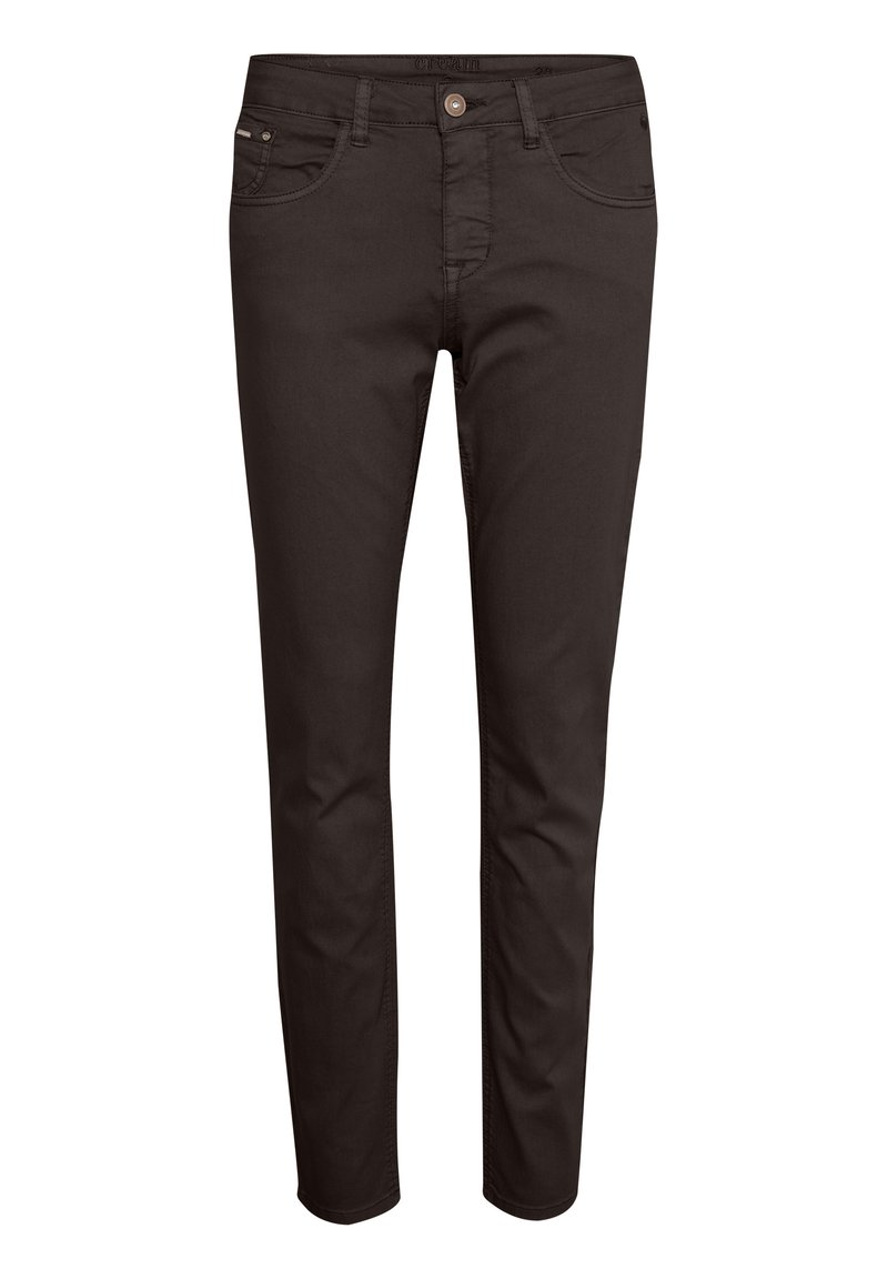 Cream Slim fit jeans bruin