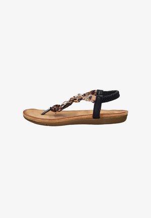 Dolcis, DOLCIS DAMES SANDAAL - Sandales tongs - bruin