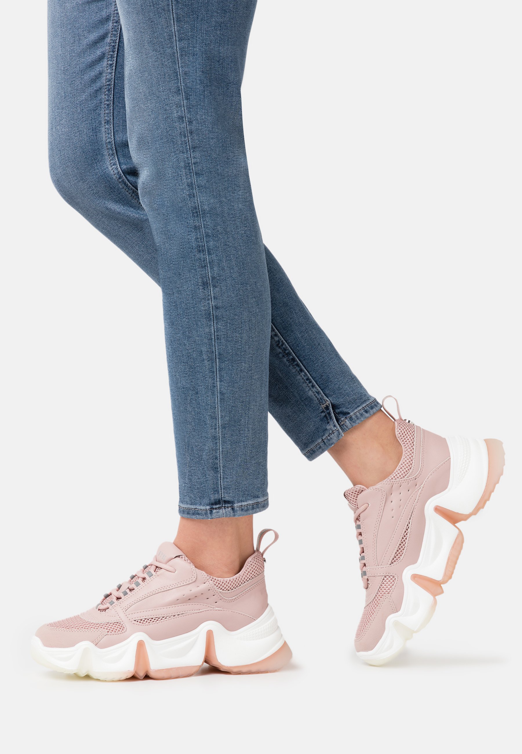 dusty pink trainers