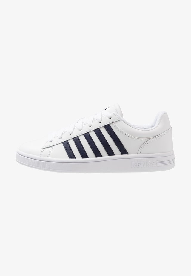 COURT WINSTON - Sneakers basse - white/navy