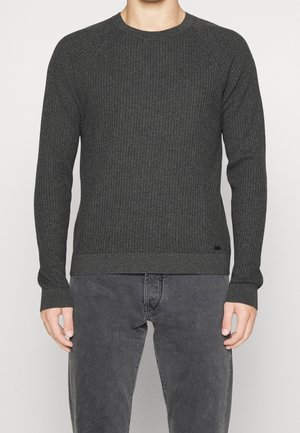Strickpullover - dark grey
