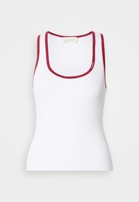 TANK WITH COLOR BLOCK - Débardeur - brilliant white combo
