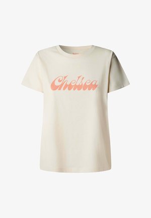 Pepe Jeans, PEPE JEANS PRINT T-SHIRT BANA - Print T-shirt - canvas white