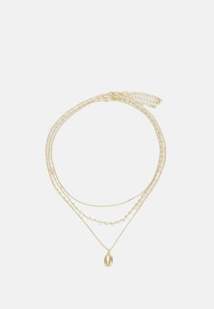 Pieces PCGIANOVA NECKLACE 3 PACK - Grandinėlė - gold-coloured