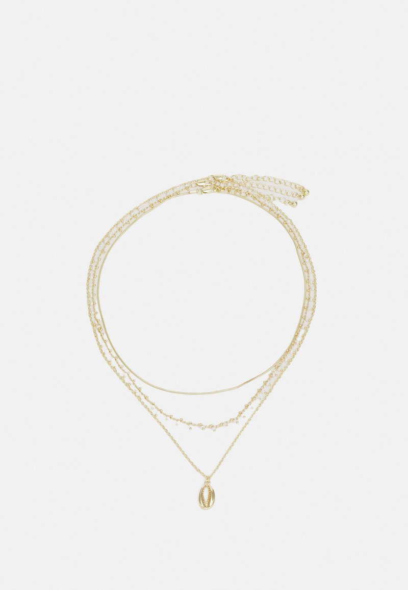 Pieces PCGIANOVA NECKLACE 3 PACK - Kaklarota - gold-coloured