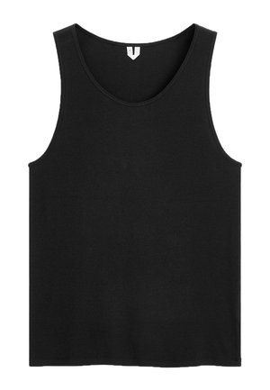 ARKET, ARKET RIBBED TANK TOP - Top - black