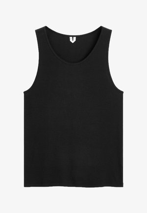 ARKET, ARKET RIBBED TANK TOP - Top - black