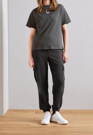 Even&Odd, T-shirts print - black