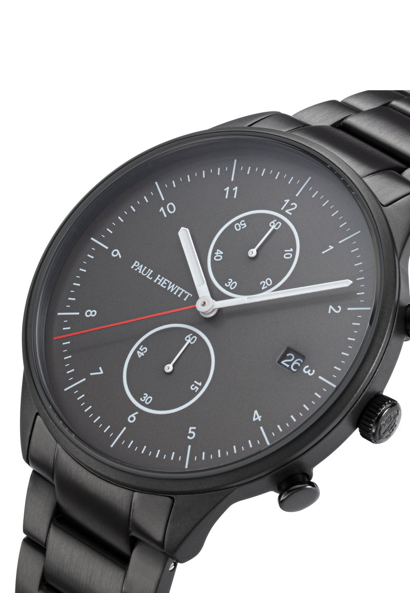 Hewitt Modern Edge Paul Hewitt Herrenuhr Black Sunray Paul Hewitt