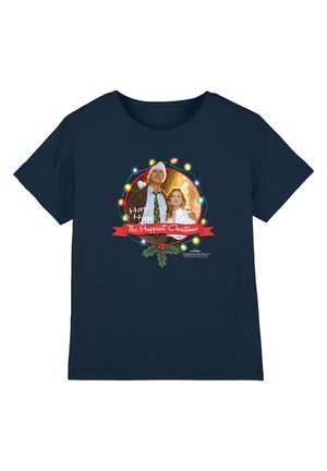 Cotton Soul, CHRISTMAS VACATION/HA HA HAPPIEST UNISEX - T-Shirt print - dark blue