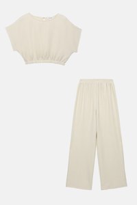 SET - Παντελόνι - off white