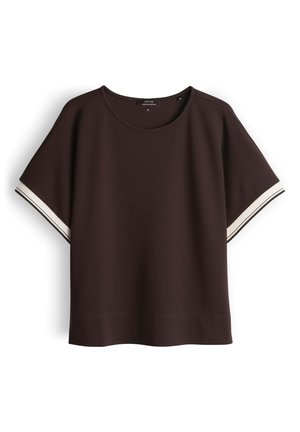 OPUS, T-Shirt basic - coffee bean