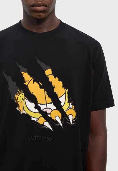 Iceberg T-shirts med print - nero