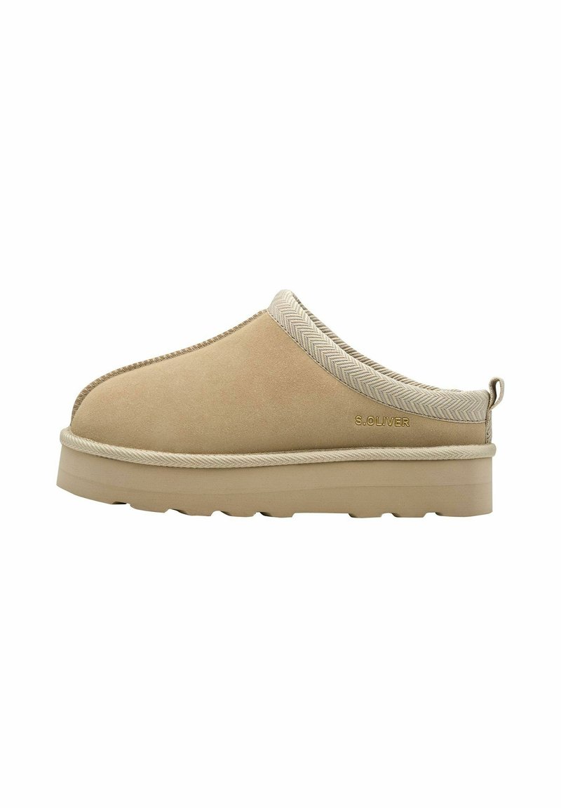 s.Oliver Slippers - beige