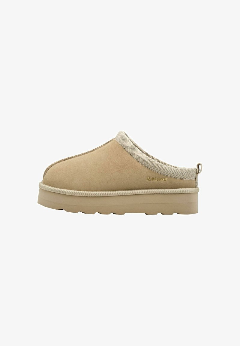 s.Oliver Slippers - beige